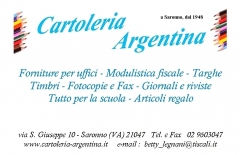 Cartoleria Argentina - C.R.A.D.O.S. SARONNO